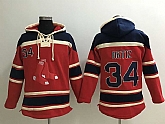Boston Red Sox #34 David Ortiz Red Sawyer Hooded Sweatshirt MLB Hoodie,baseball caps,new era cap wholesale,wholesale hats